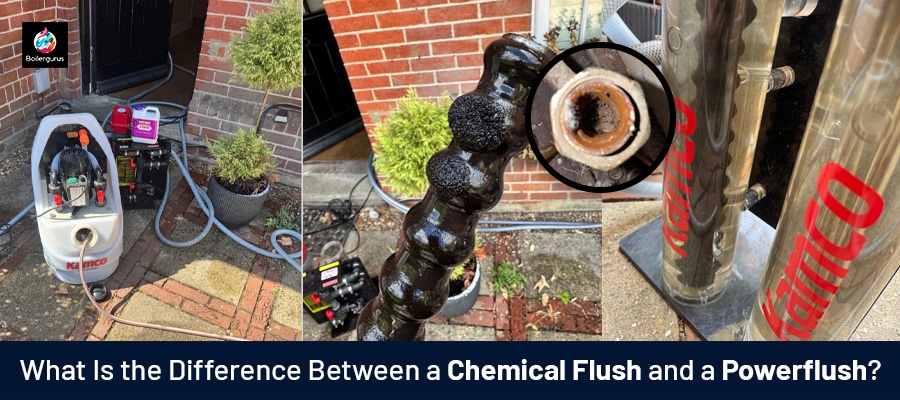 Chemical Flush vs Powerflush